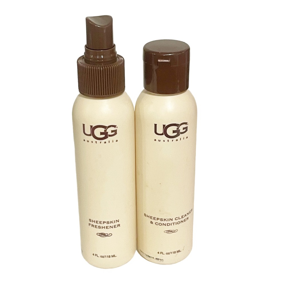 Ugg Sheepskin Freshener‎ Cleaner and Conditioner 4oz Boot Cleaner NEW Lot
